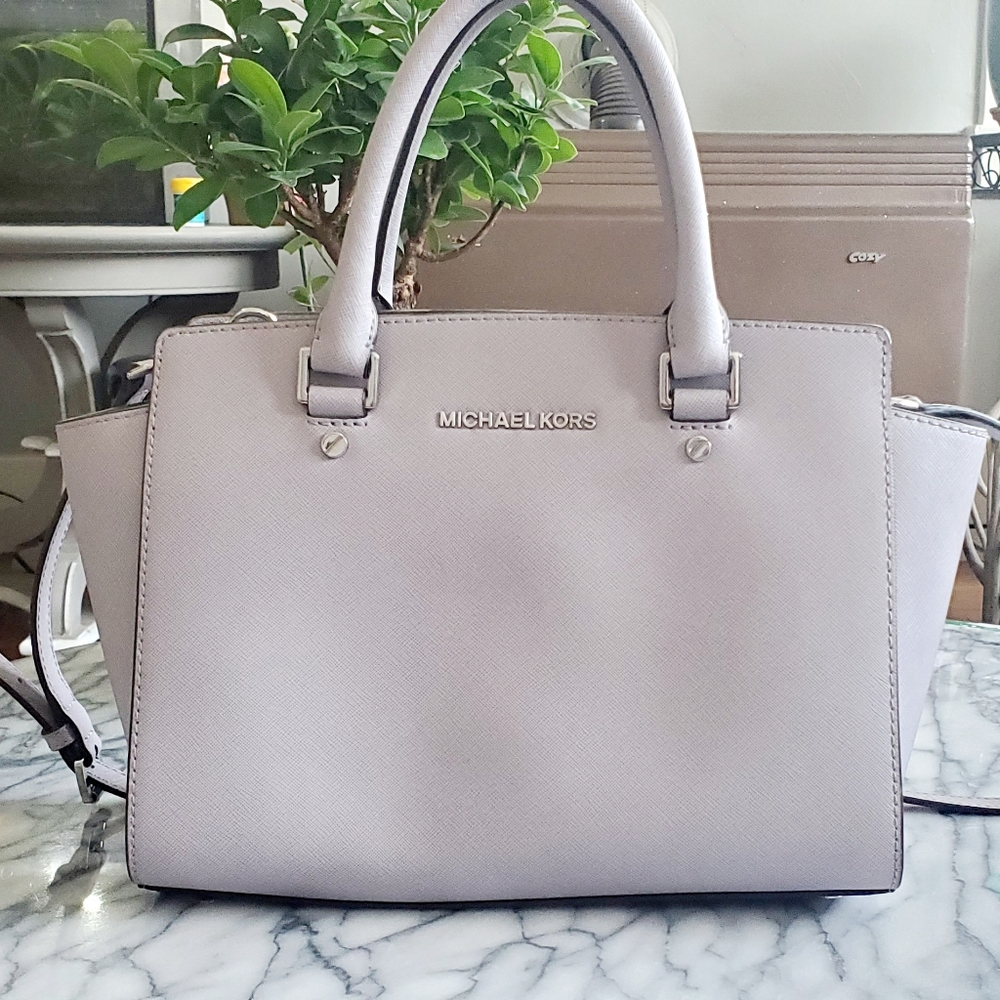 Michael Kors Lavender Selma Satchel
